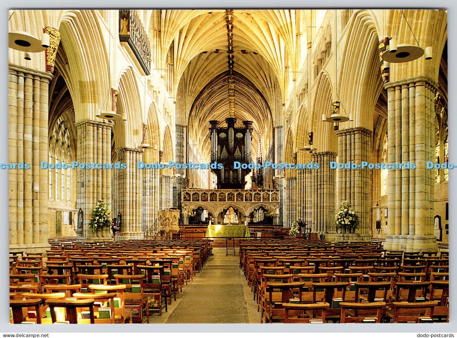 L350725 Exeter. South Devon. The Nave. Exeter Cathedral. J. Salmon. Sevenoaks. K