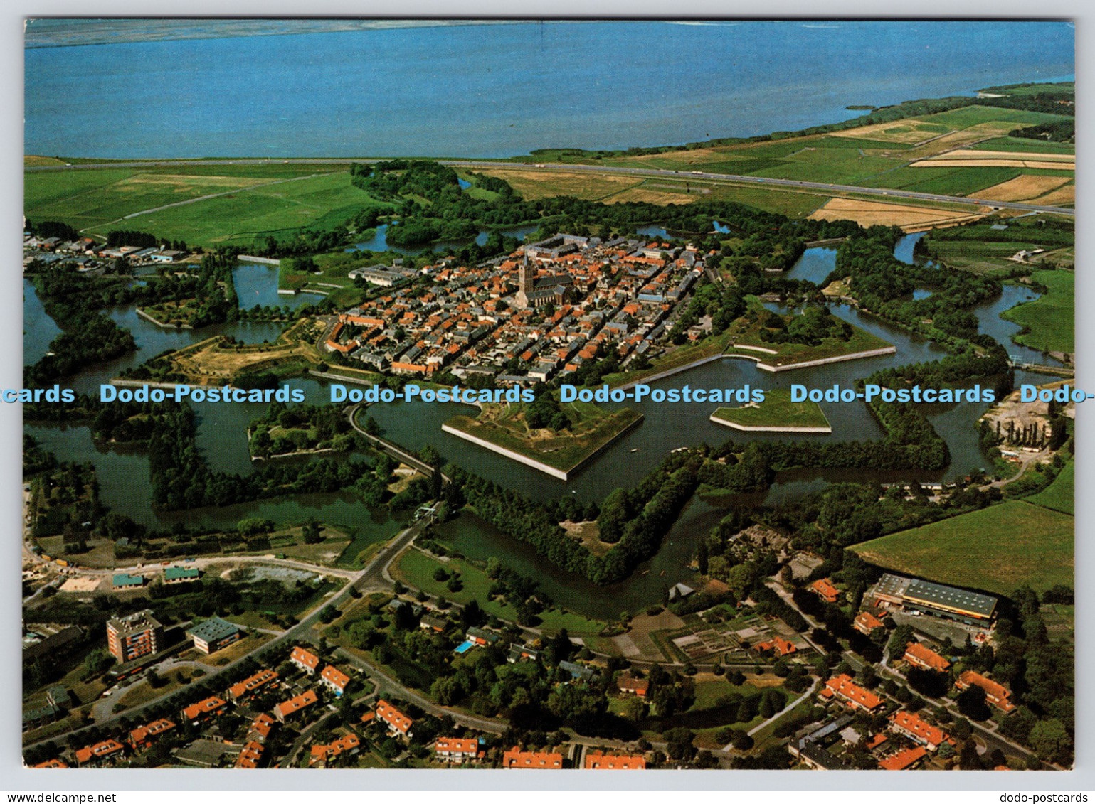 L351890 Vestingstad Naarden. KLM Aerocarto