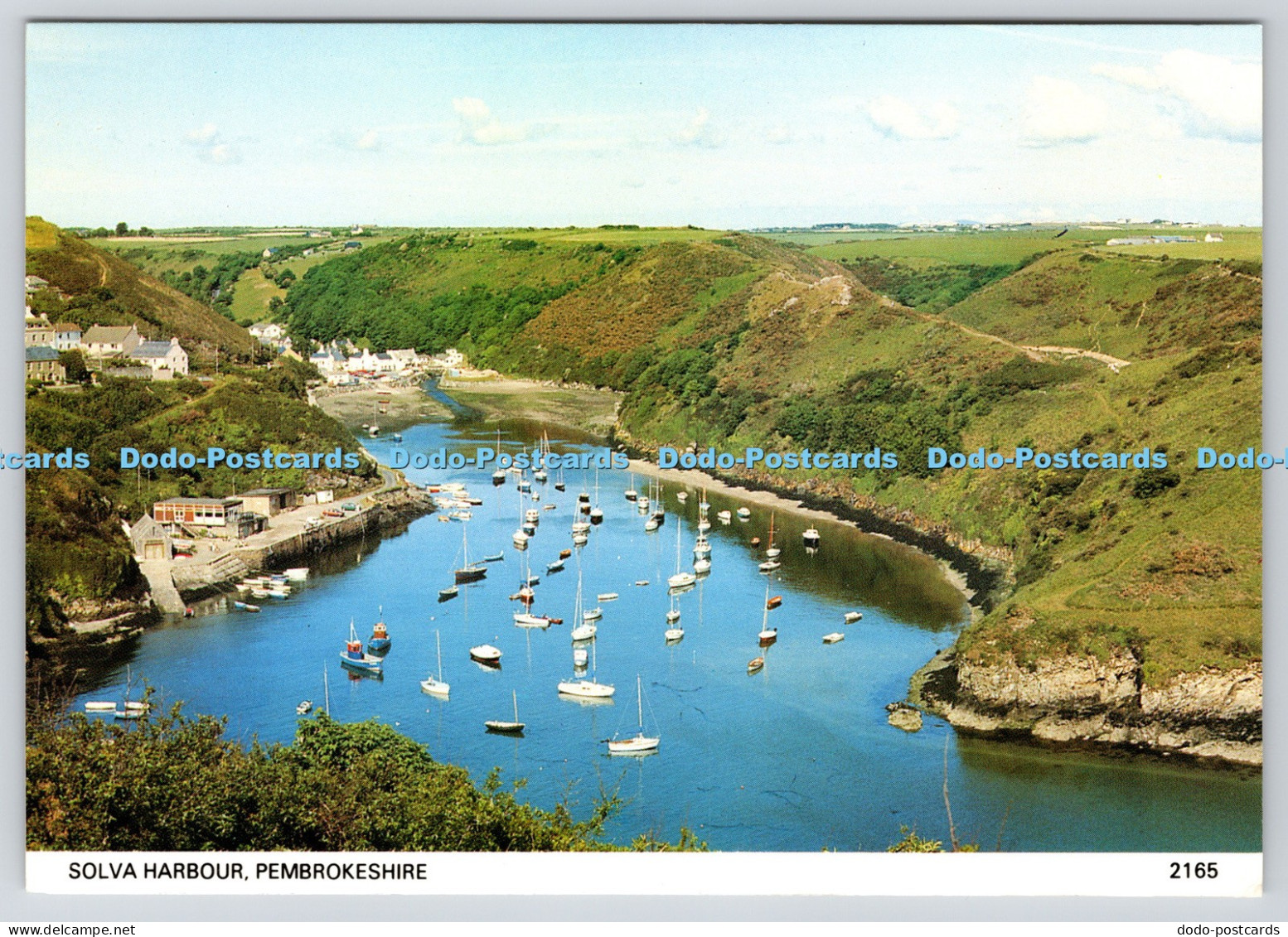 L352375 Pembrokeshire Solva Harbour Pembrokeshire Eye Postcards