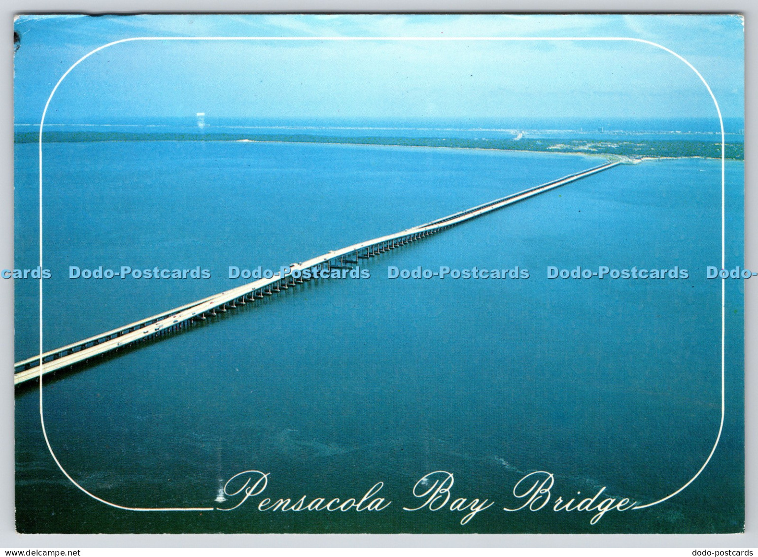 L353009 Florida Pensacola Bay Bridge Florida Postcard Producers Bob Glander