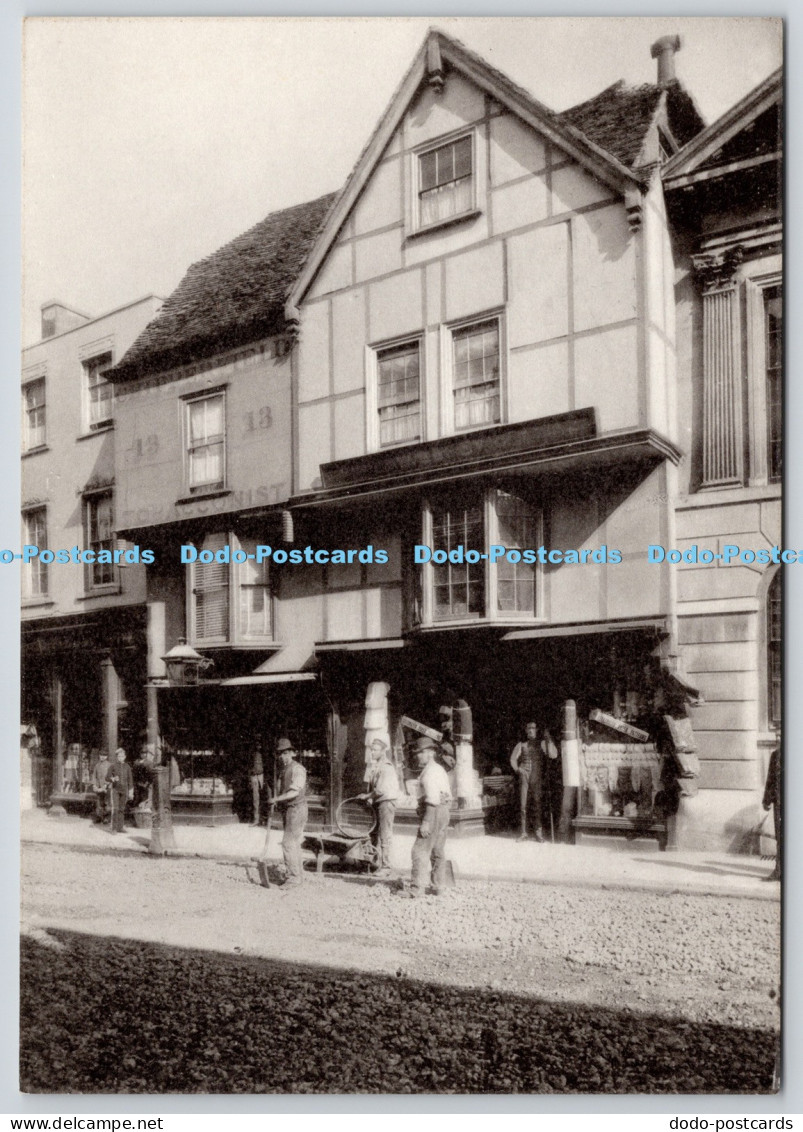 L355074 Victorian Canterbury High Street Near Guildhall Canterbury Local History