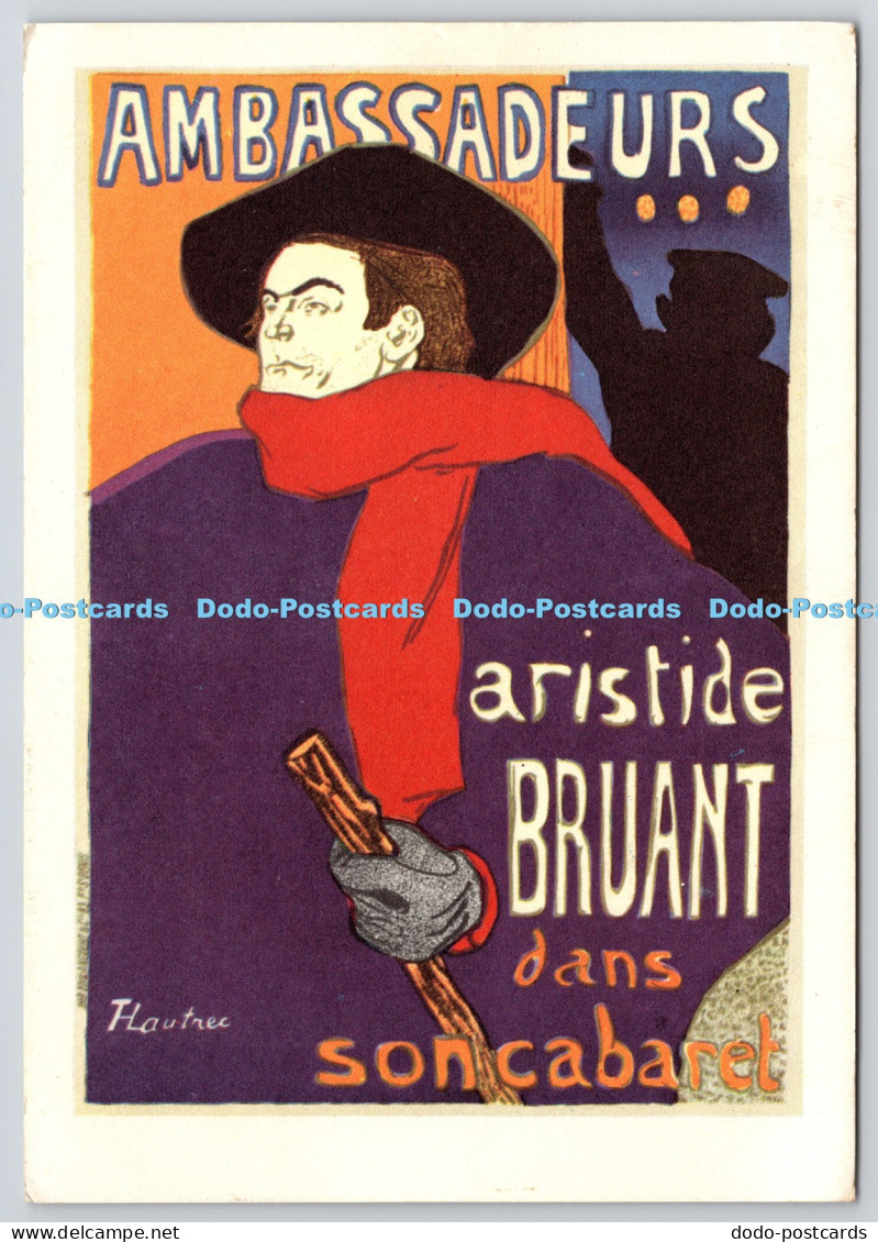 L355480 Ambassadeurs Aristide Bruant Toulouse Lautrec Fernand Hazan Artext Print