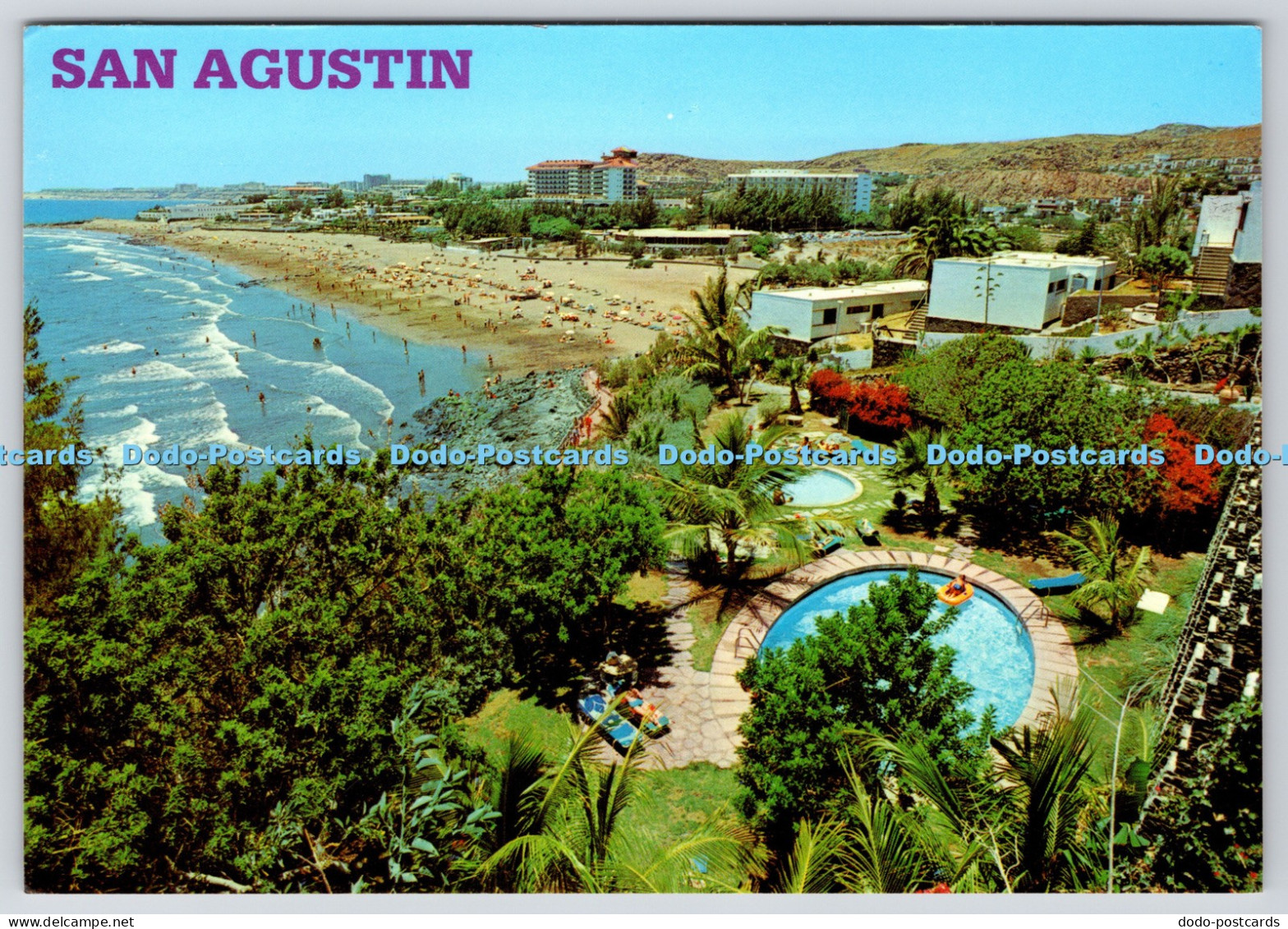 L357604 San Augustin Gran Canaria Gardens and Beach Com Ar Tur Cabrera 1988