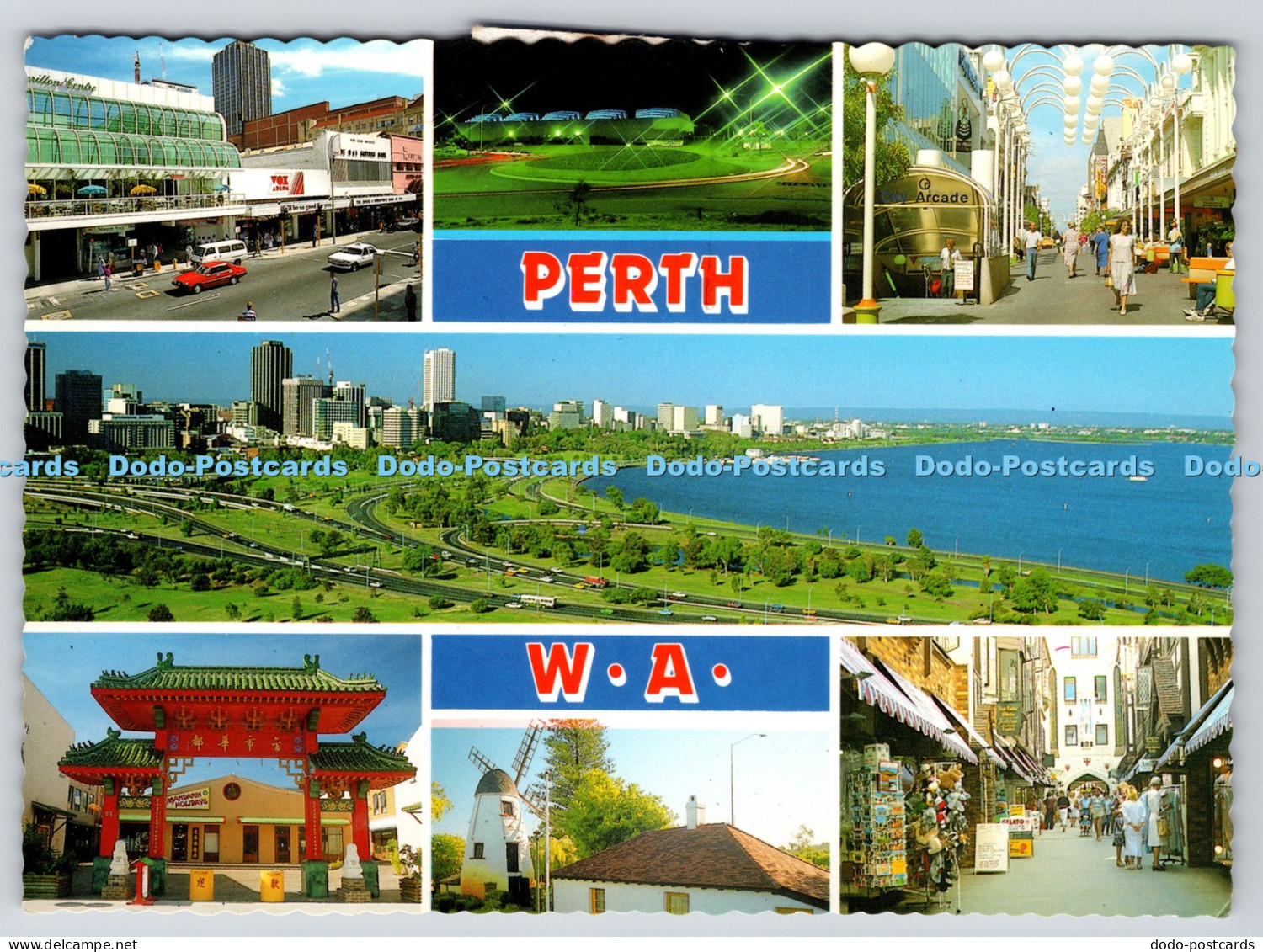 L357620 W A Perth Aspects of the Beautiful City of Perth Nucolourvue Productions
