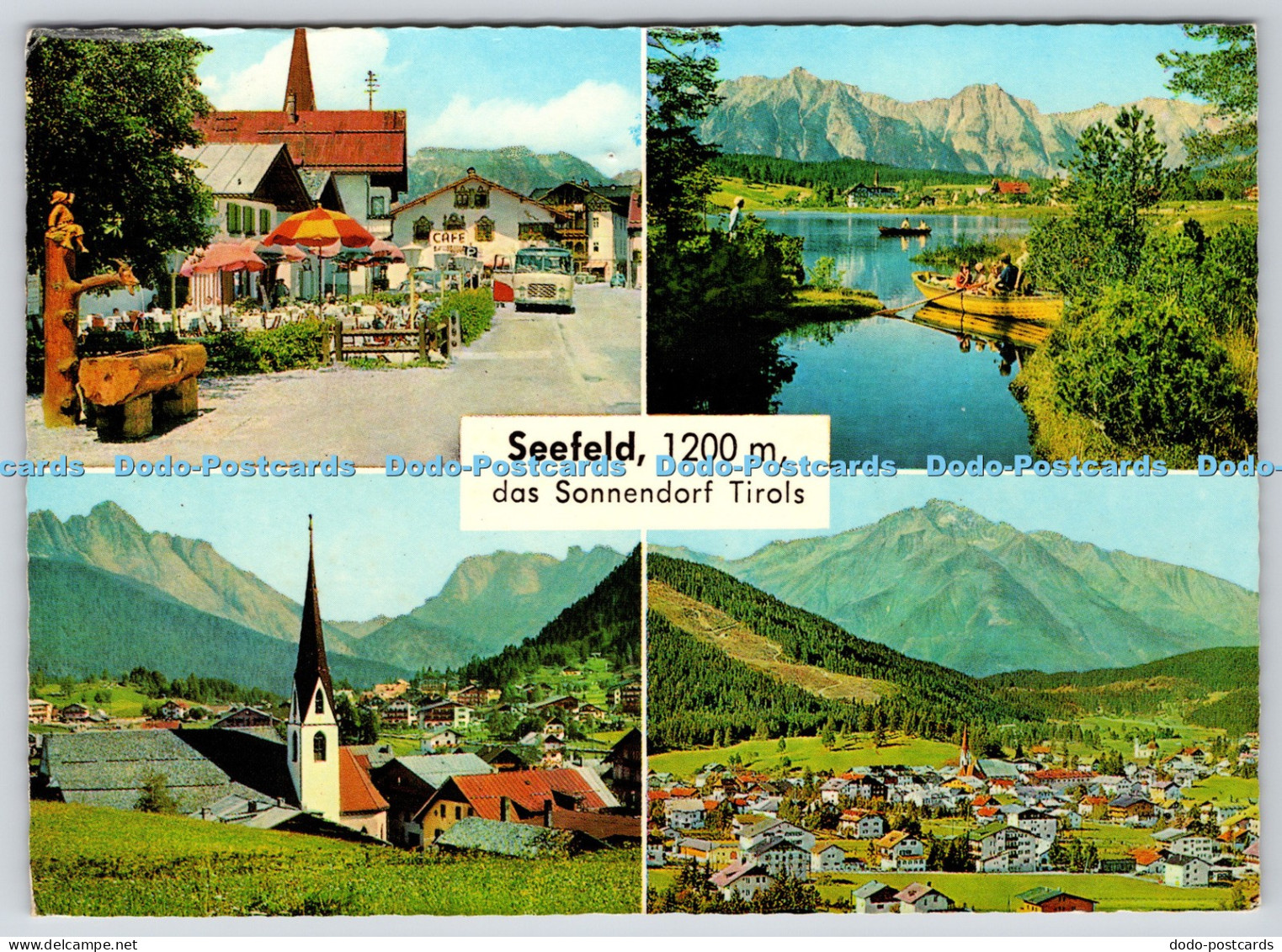 L357968 Seefeld das Sonnendorf Tirols Dorfstrasse in Seefeld Wildsee mit Seefeld