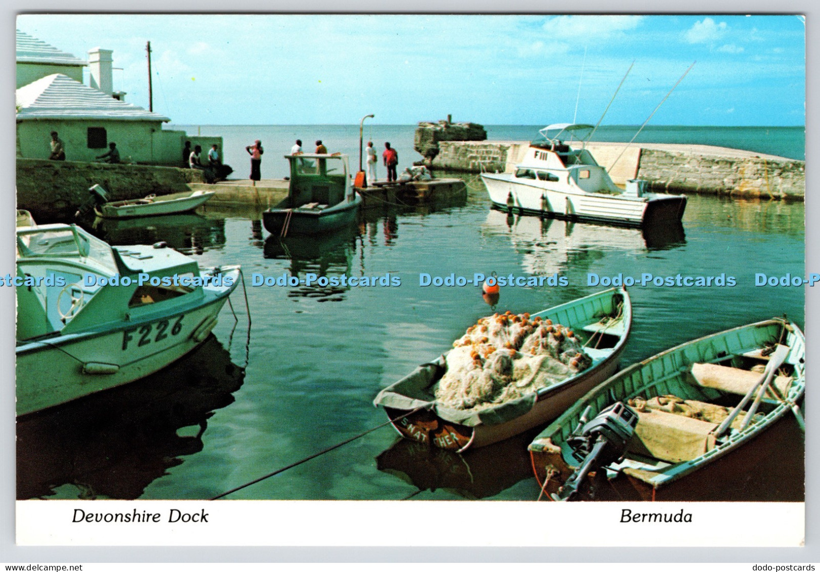 L365282 Bermuda Devonshire Dock Tropic Traders Hamilton Bermuda Lusterchrome Tic