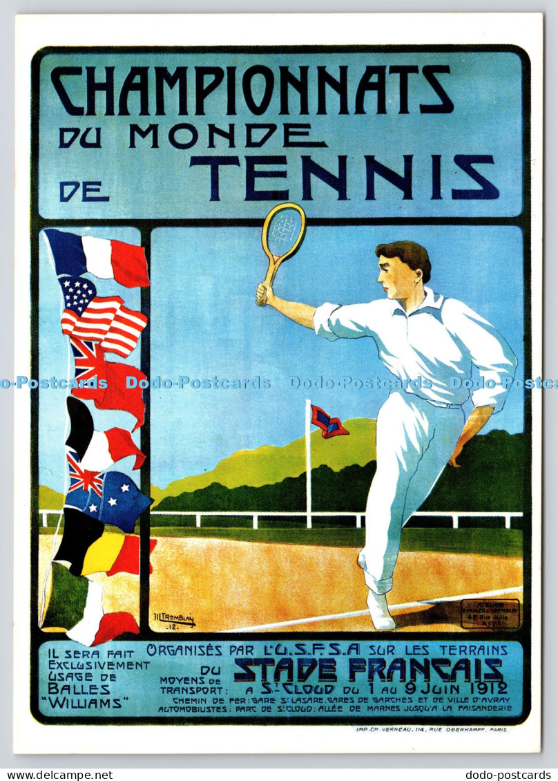 L366137 Championnats Du Monde Tennis Sports Francois Nugeron