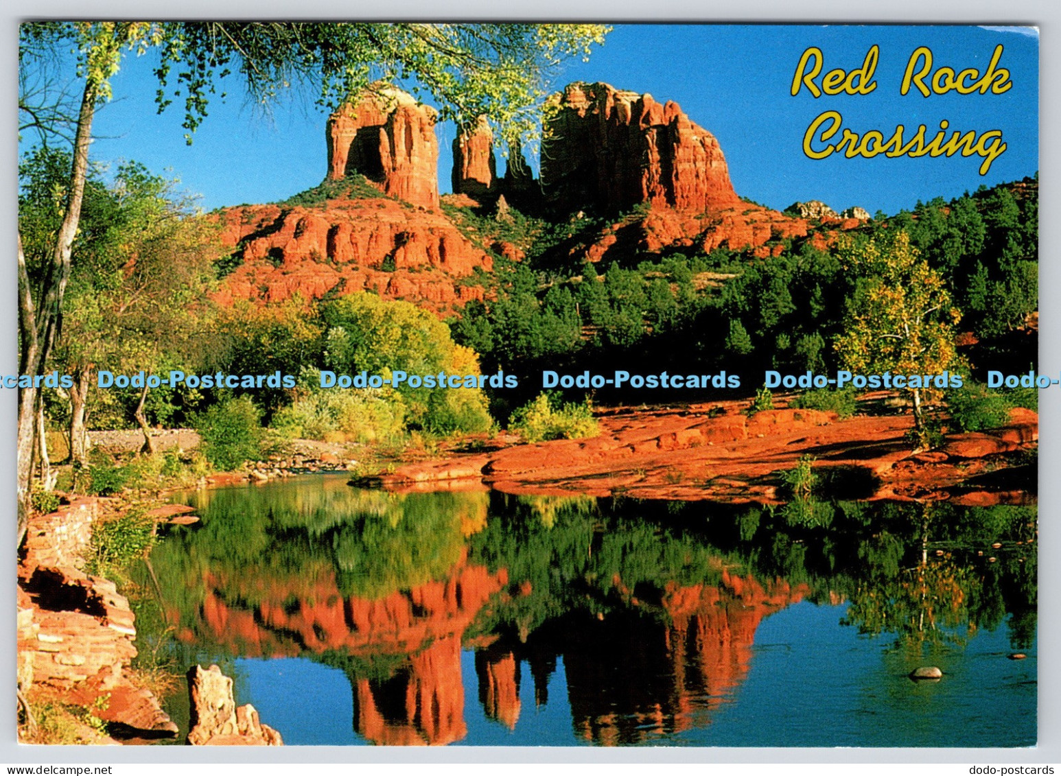 L371491 Arizona Sedona Red Rock Crossing Mostly Postcards Inc