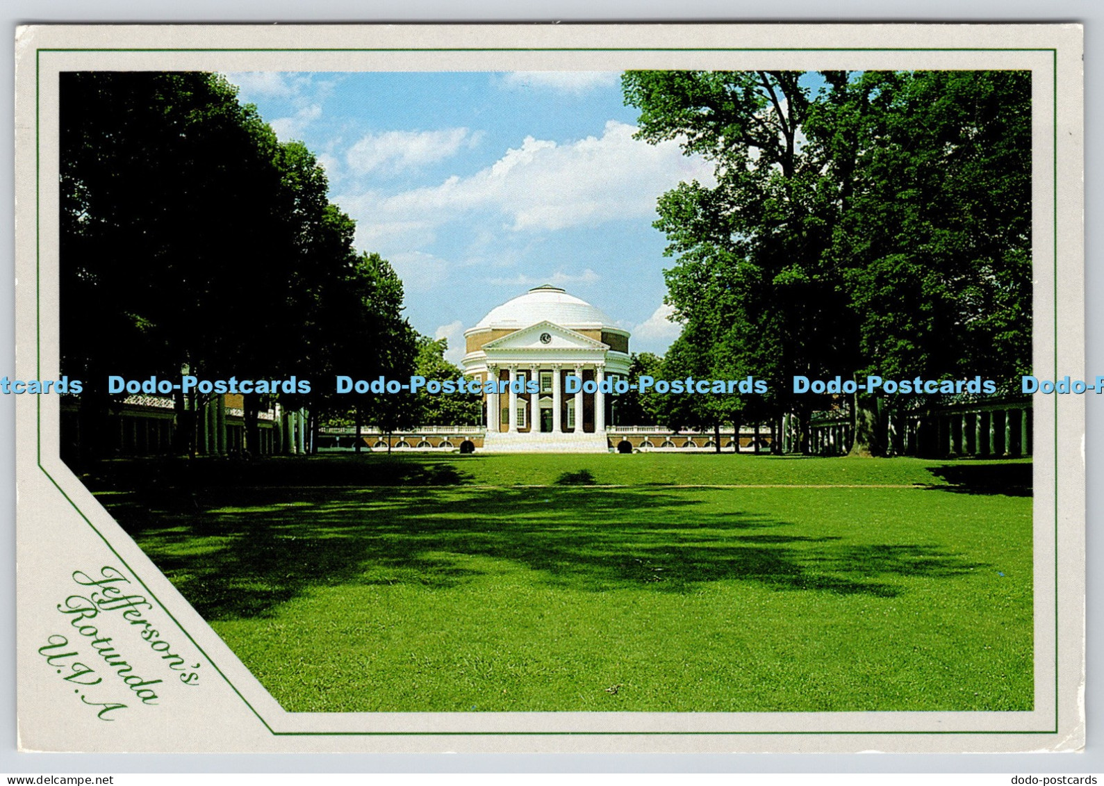 L375492 Va Charlottesville University of Virginia The Famous Rotunda Tim Mayer P