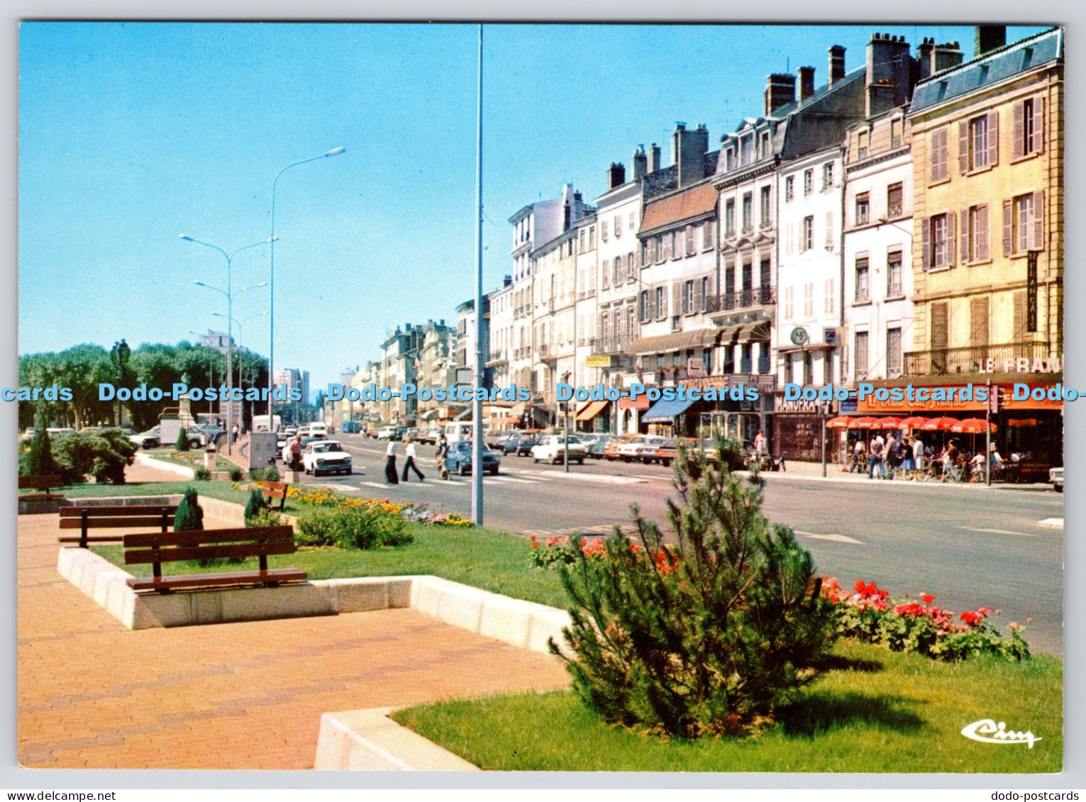 L376454 Macon Quai Lamartine Combier Macon Cim