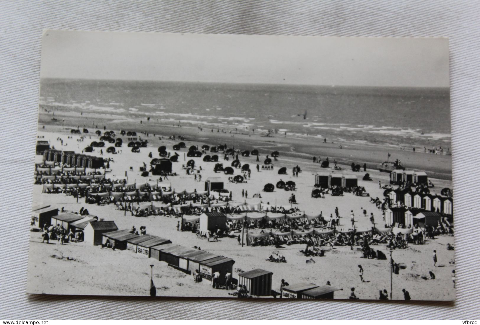 L447, Cpsm, la Panne, De Panne, vue générale de la plage, Belgique