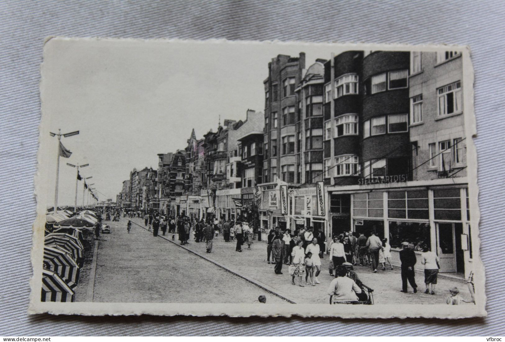 L448, Cpsm 1960, la Panne, De Panne, la digue, Belgique
