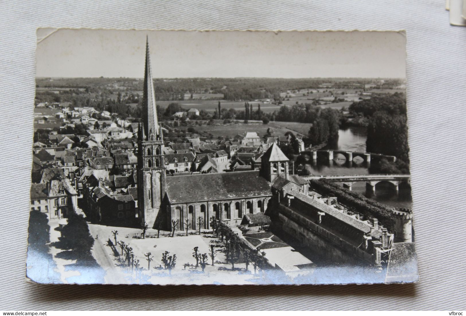 L474, Cpm, Saint Savin sur Gartempe, l'église et l'abbaye, Vienne 86