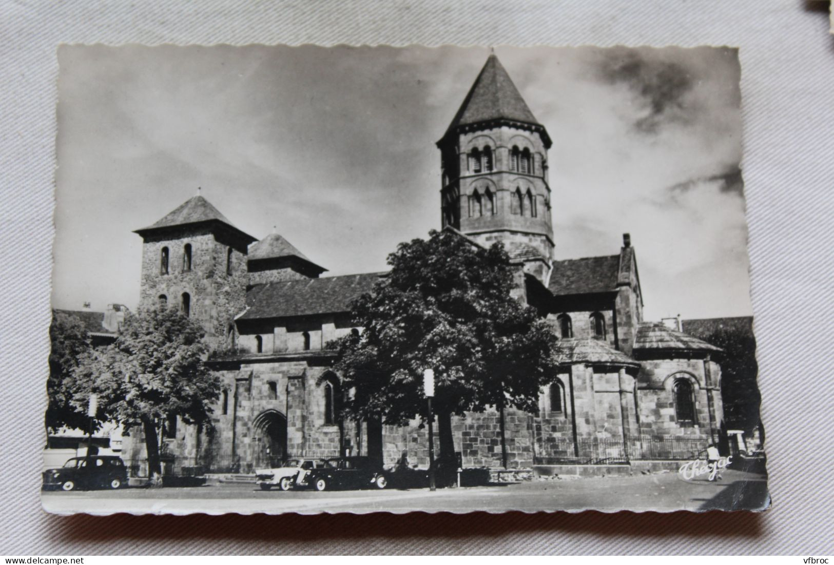 L562, Cpm, Mauriac, la basilique Notre Dame des Miracles, Cantal 15