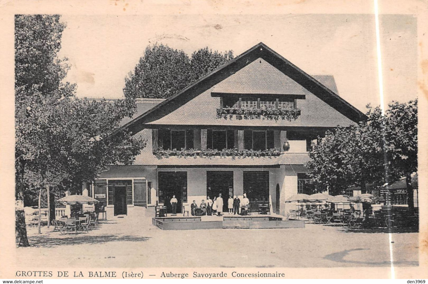 La BALME-les-GROTTES (Isère) - Auberge Savoyarde Concessionnaire