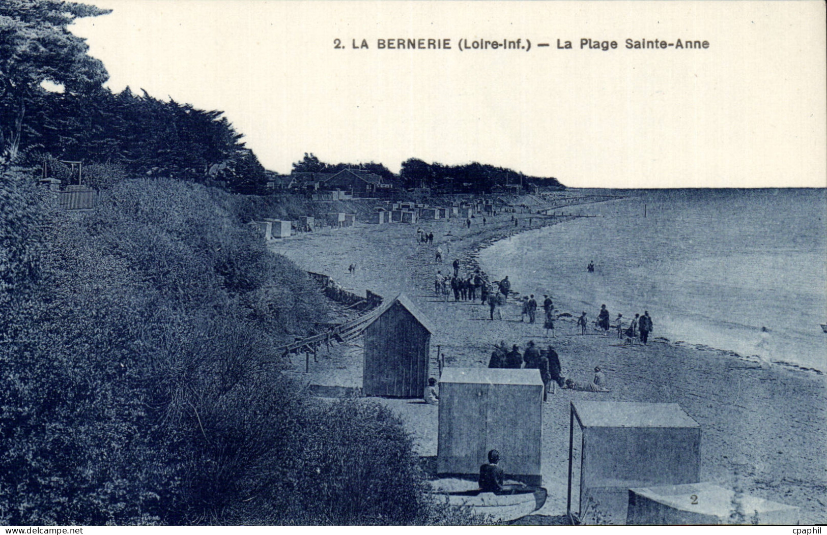 La Bernerie CPA La plage Sainte Anne