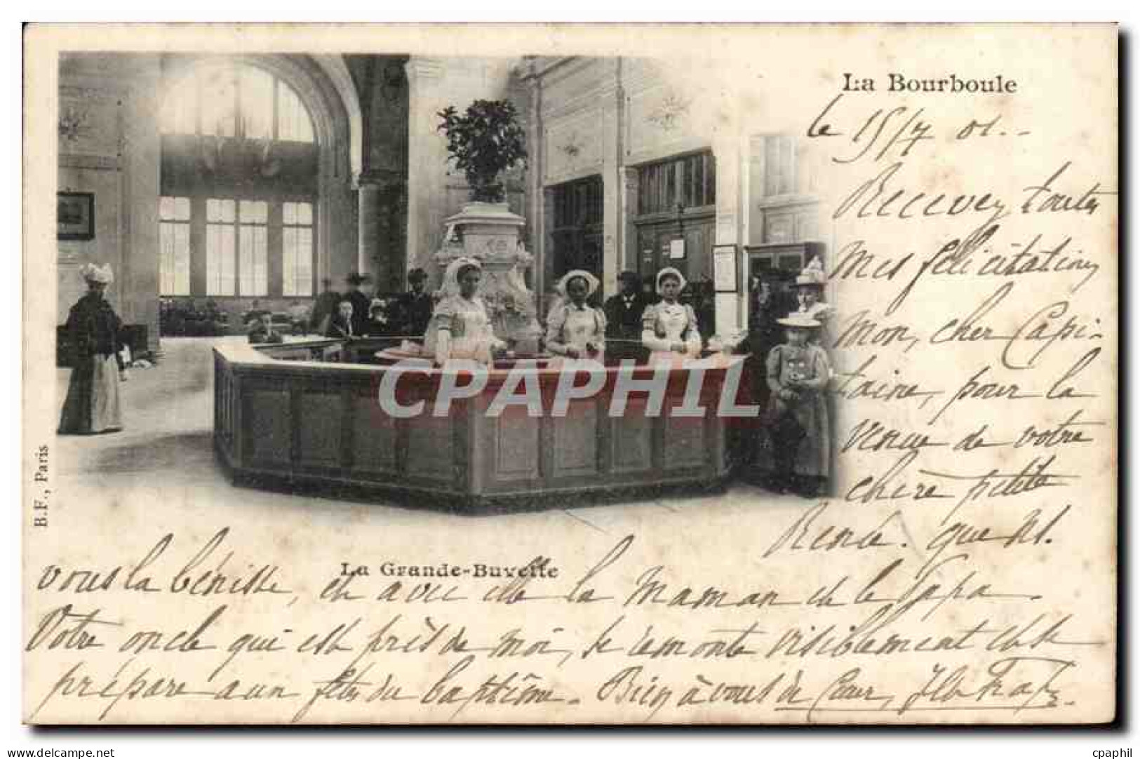 La Bourboule - La Grande Buvette - CPA