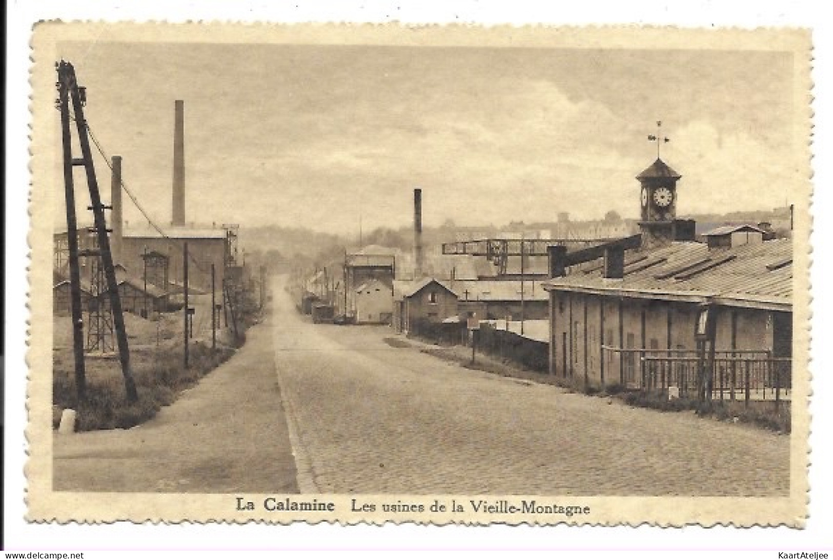 La Calamine - Les Usines de la Vieille-Montagne.