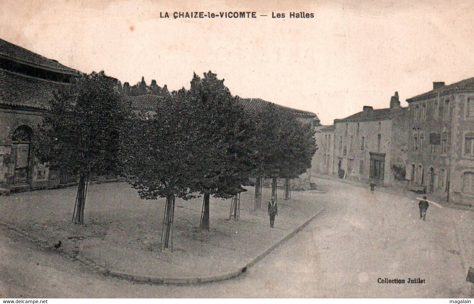 La Chaize le Vicomte : les halles
