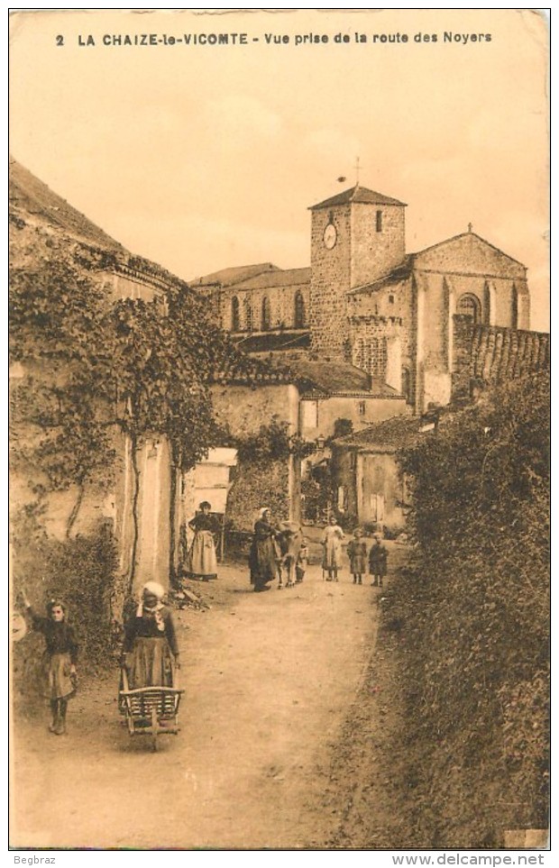 LA CHAIZE LE VICOMTE       ROUTE DES NOYERS