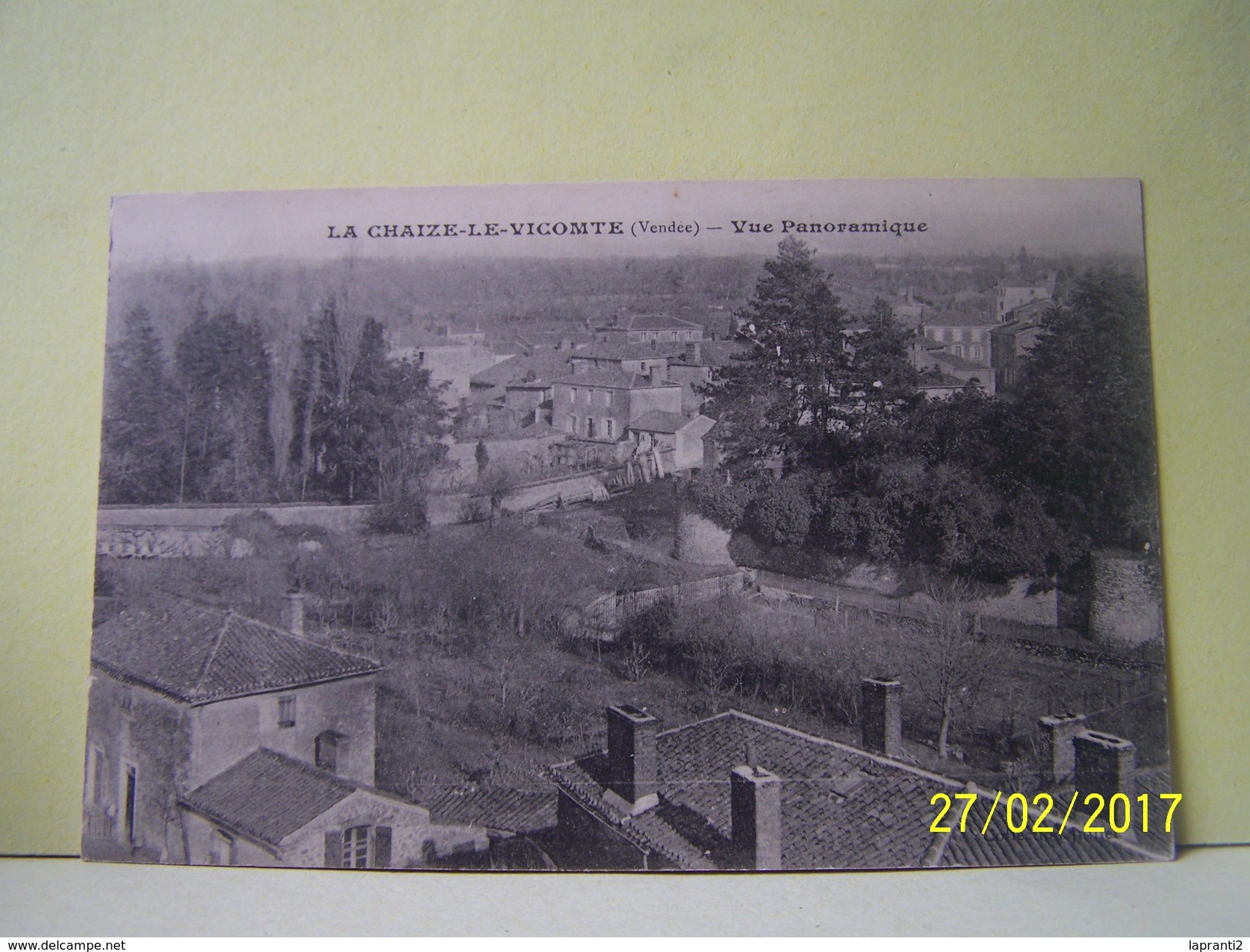 LA CHAIZE-LE-VICOMTE (VENDEE) VUE PANORAMIQUE