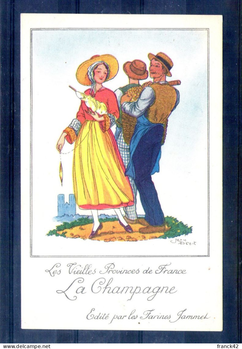 la Champagne. farines jamet