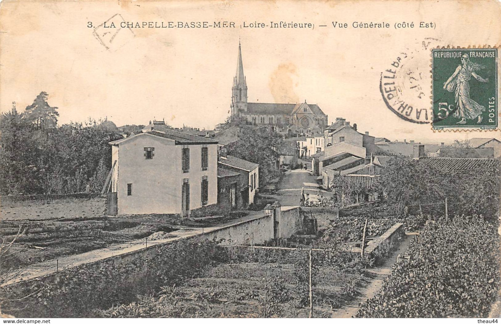 ¤¤  -   LA CHAPELLE-BASSE-MER   -  Vue Générale       -   ¤¤