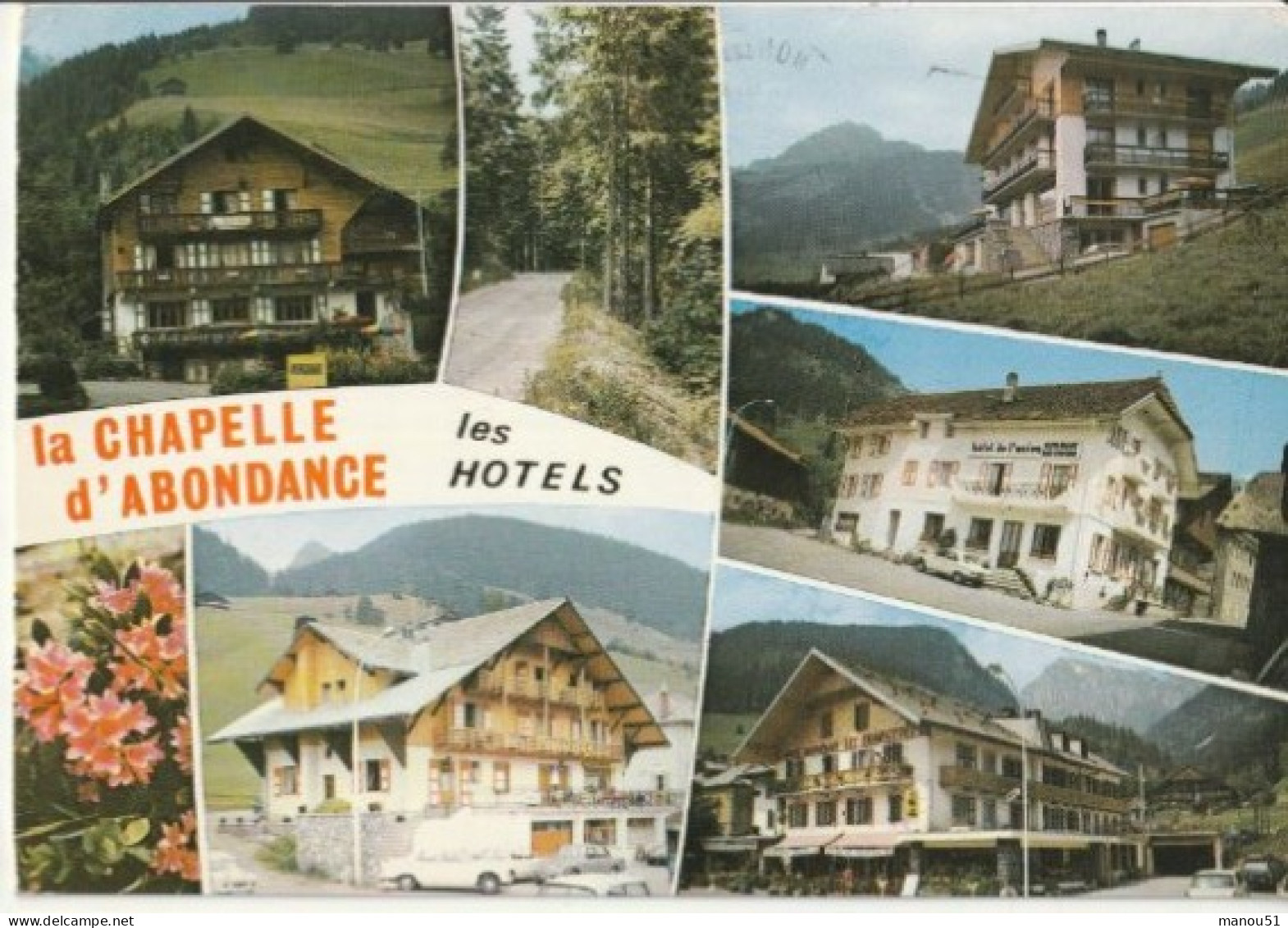 LA CHAPELLE D'ABONDANCE - 2 CPM