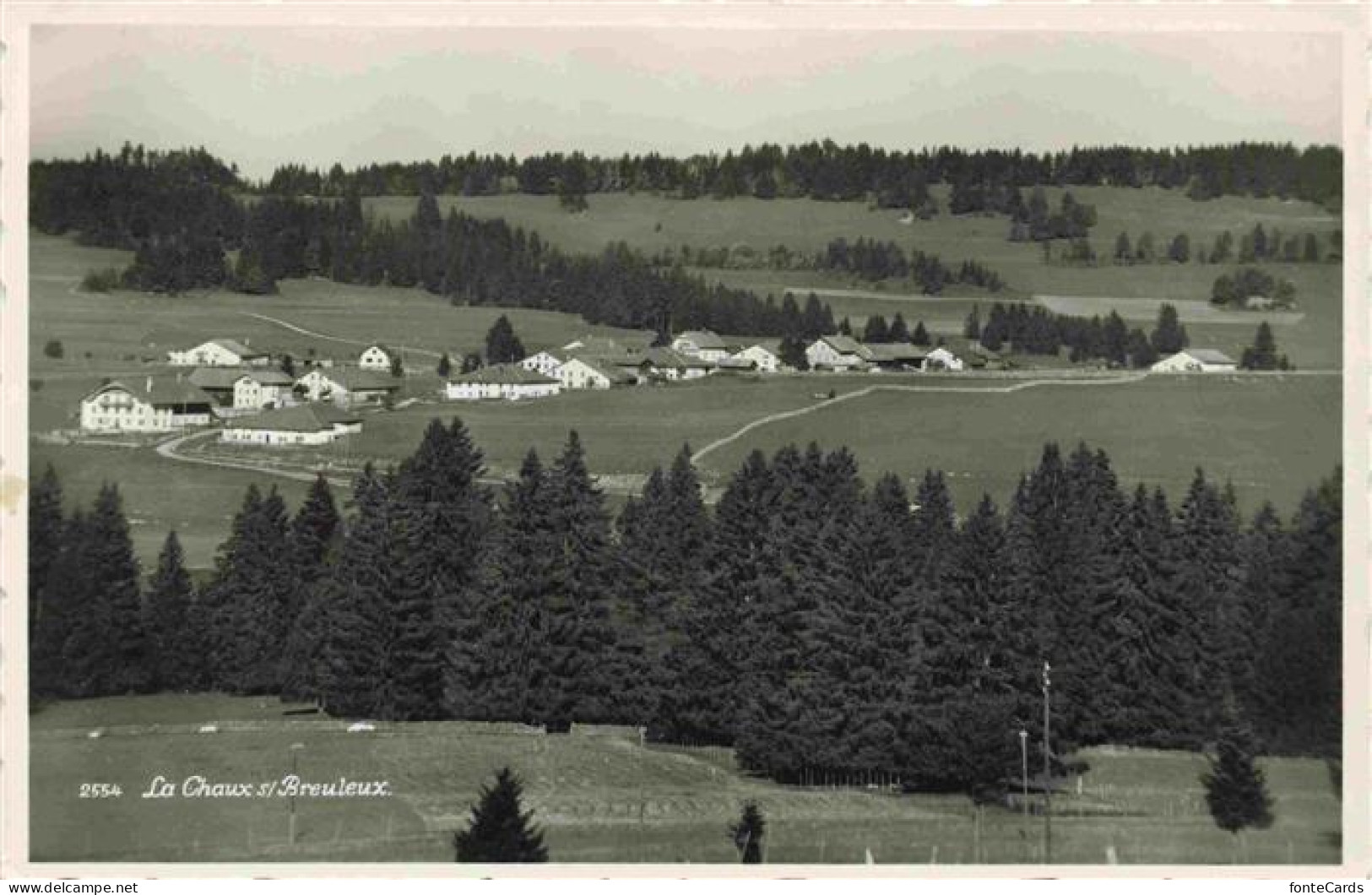 La Chaux-sur-Breuleux Les Les Franches-Montagnes JU Panorama