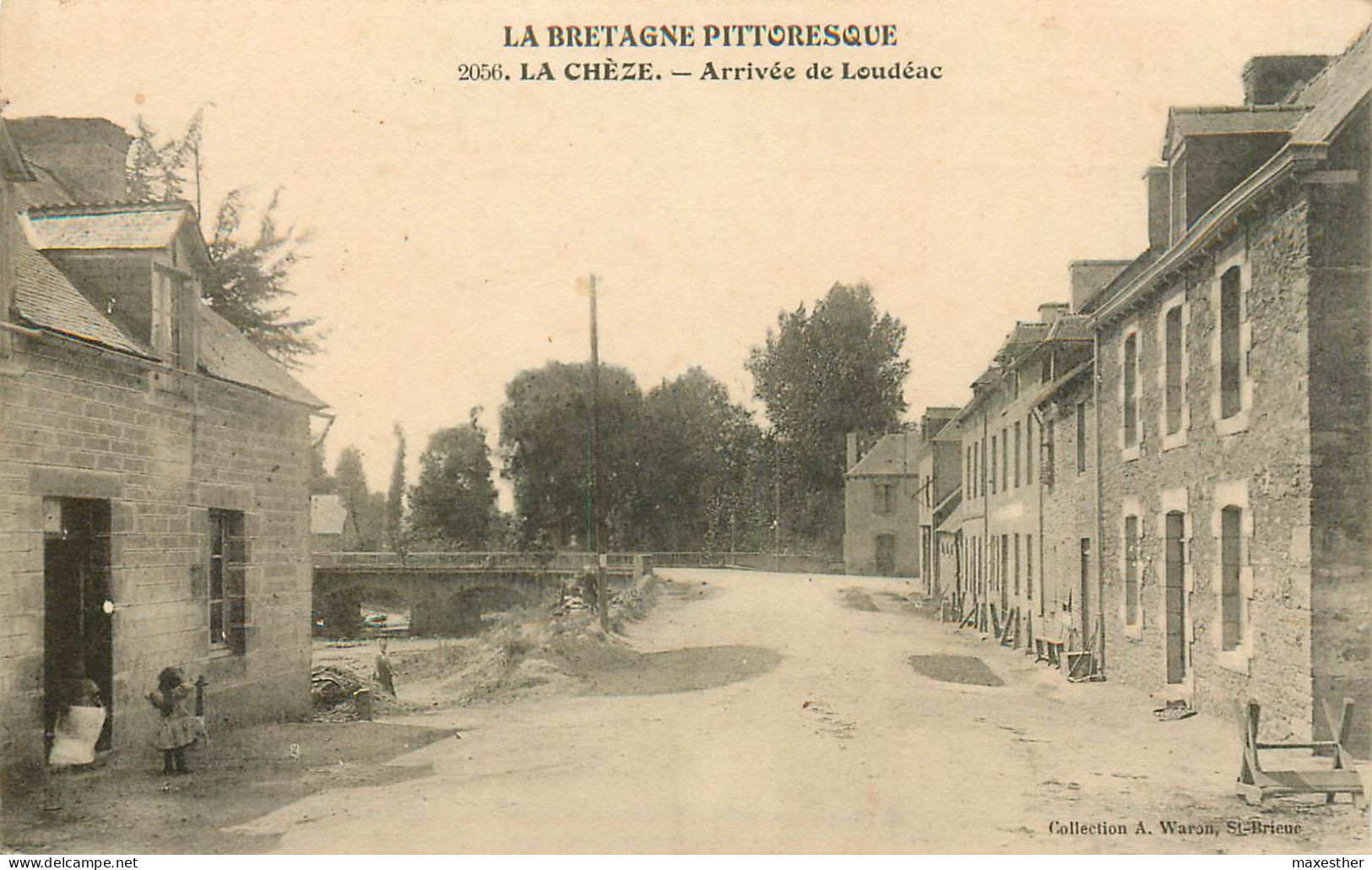 LA CHÈZE arrivée de Loudéac