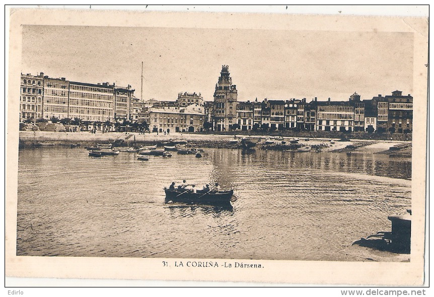 LA CORUNA  la Darsena TTB  unused
