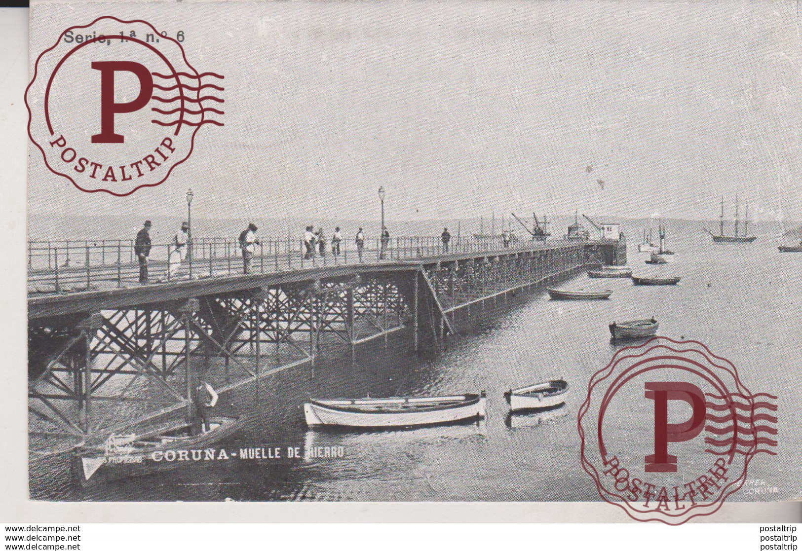 LA CORUÑA. MUELLE DE HIERRO