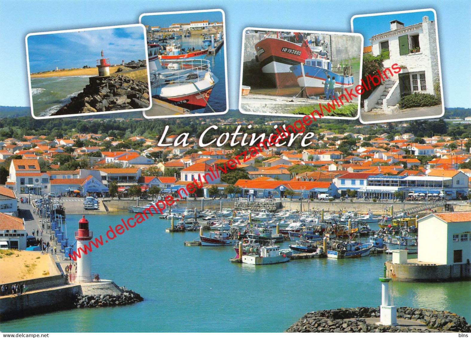 La Cotinière - vue générale du port - Charente Maritime - (17) Charente Maritime