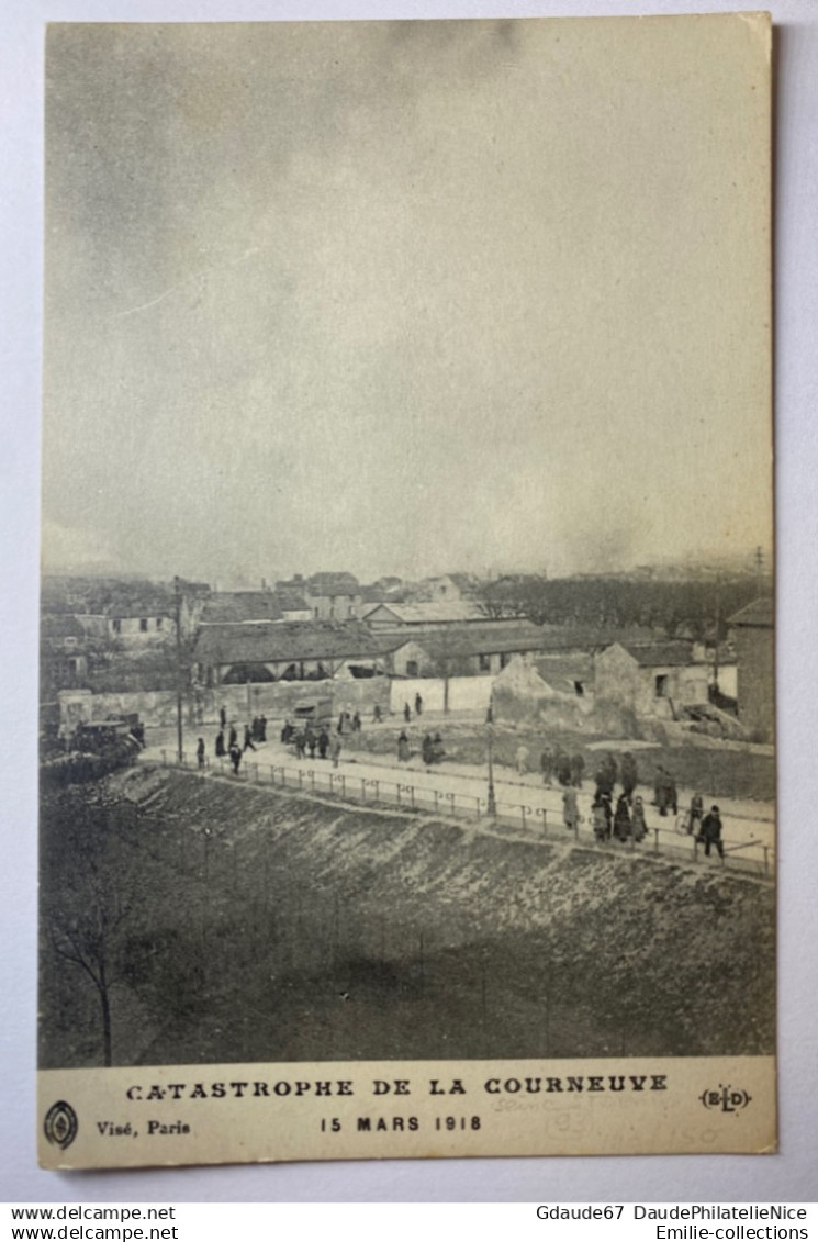 LA COURNEUVE (93) - CATASTROPHE DE LA COURNEUVE