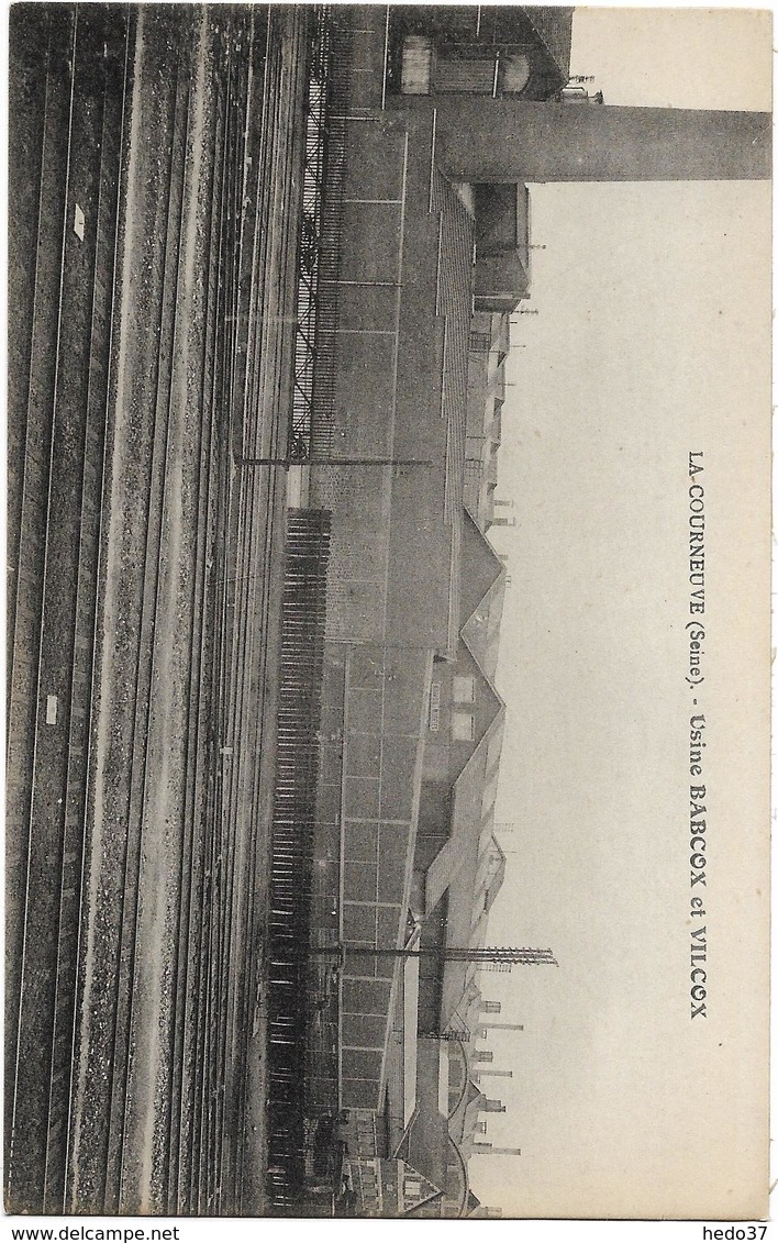 La Courneuve - Usine Babcox et Vilcox