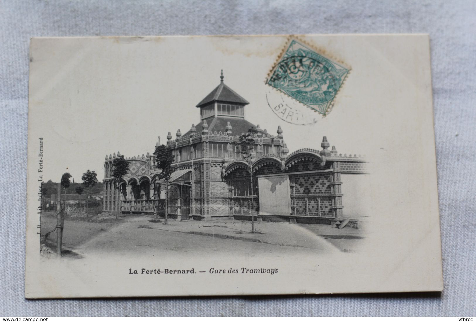 La Ferté Bernard, gare des tramways, Sarthe 72