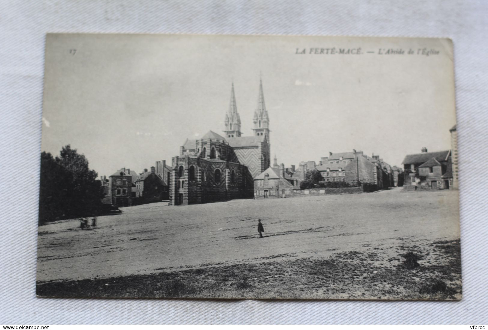 La Ferté Macé, l'abside de l'église, Orne 61