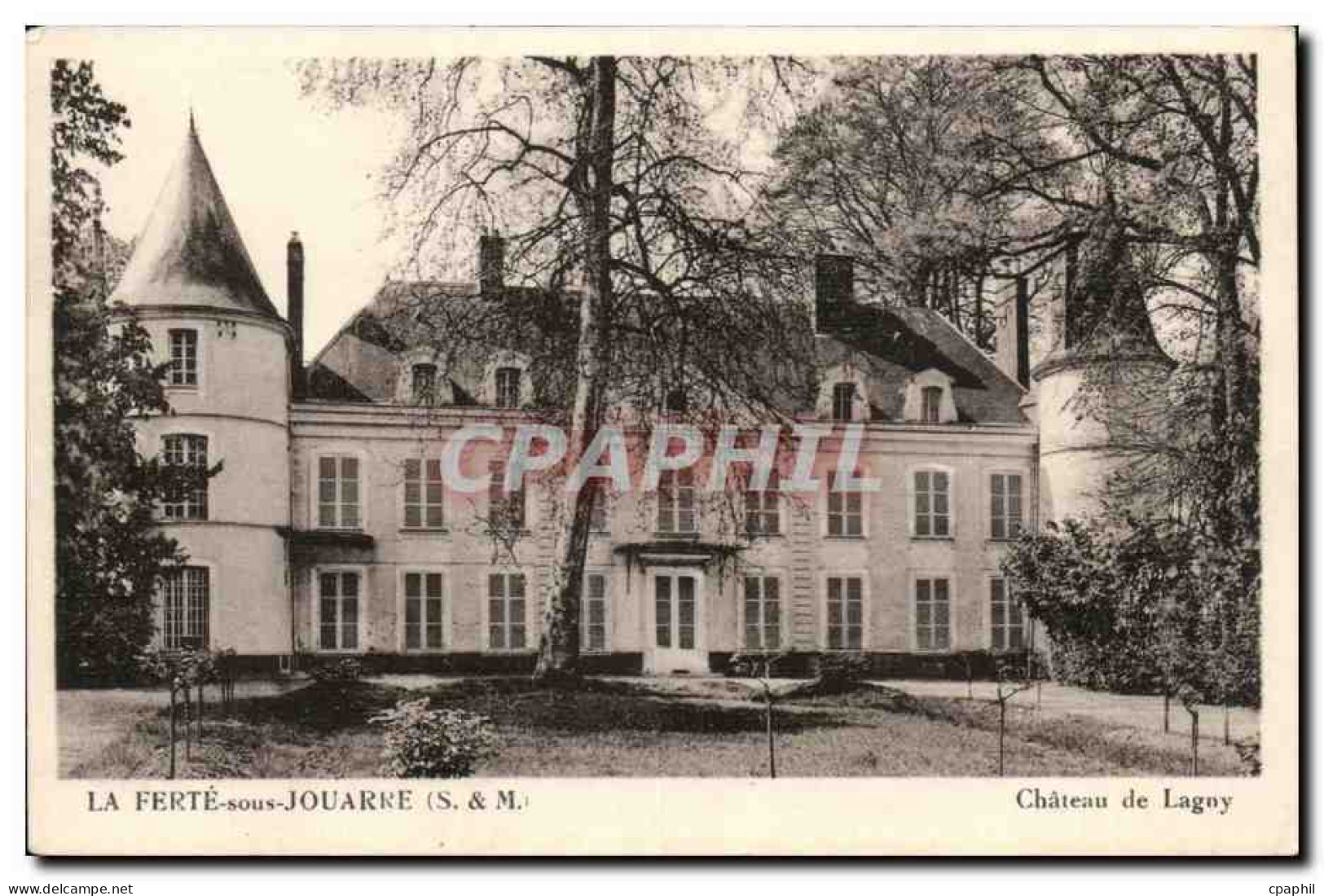 La FErte sous Jouarre CPA Chateau de Lagny