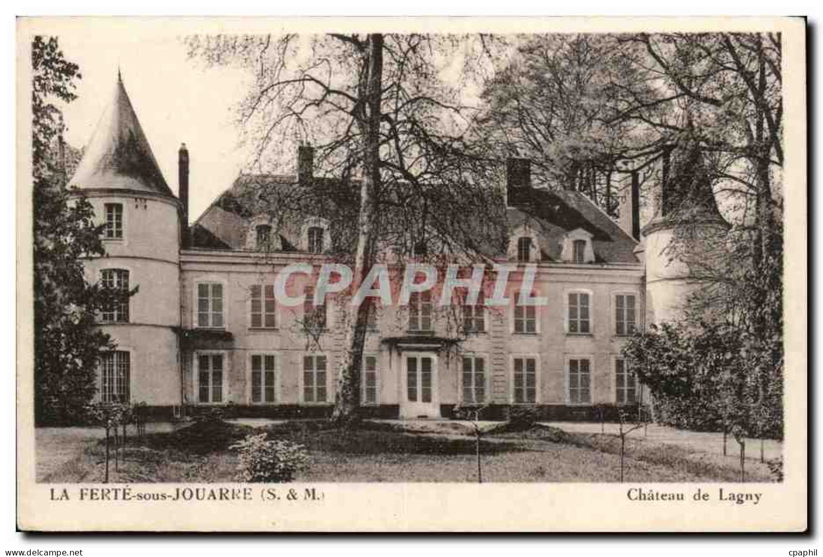 La FErte sous Jouarre CPA Chateau de Lagny