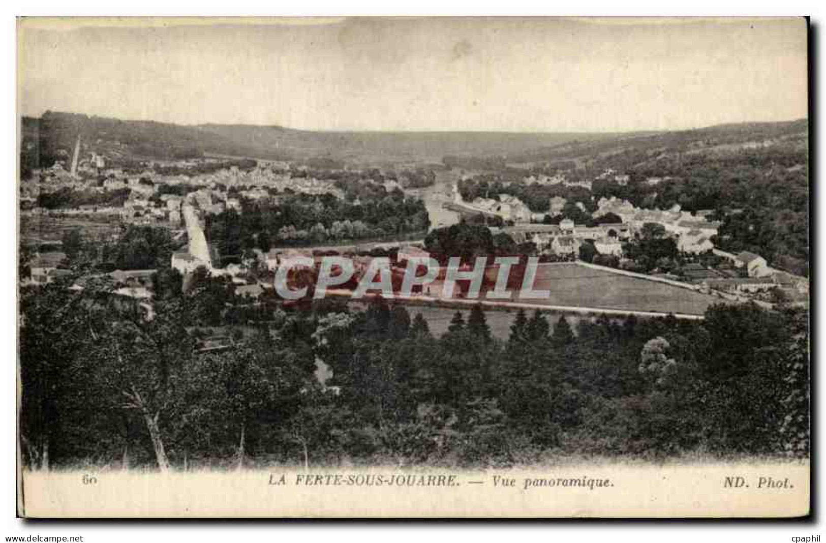 La FErte sous Jouarre CPA Vue panoramique