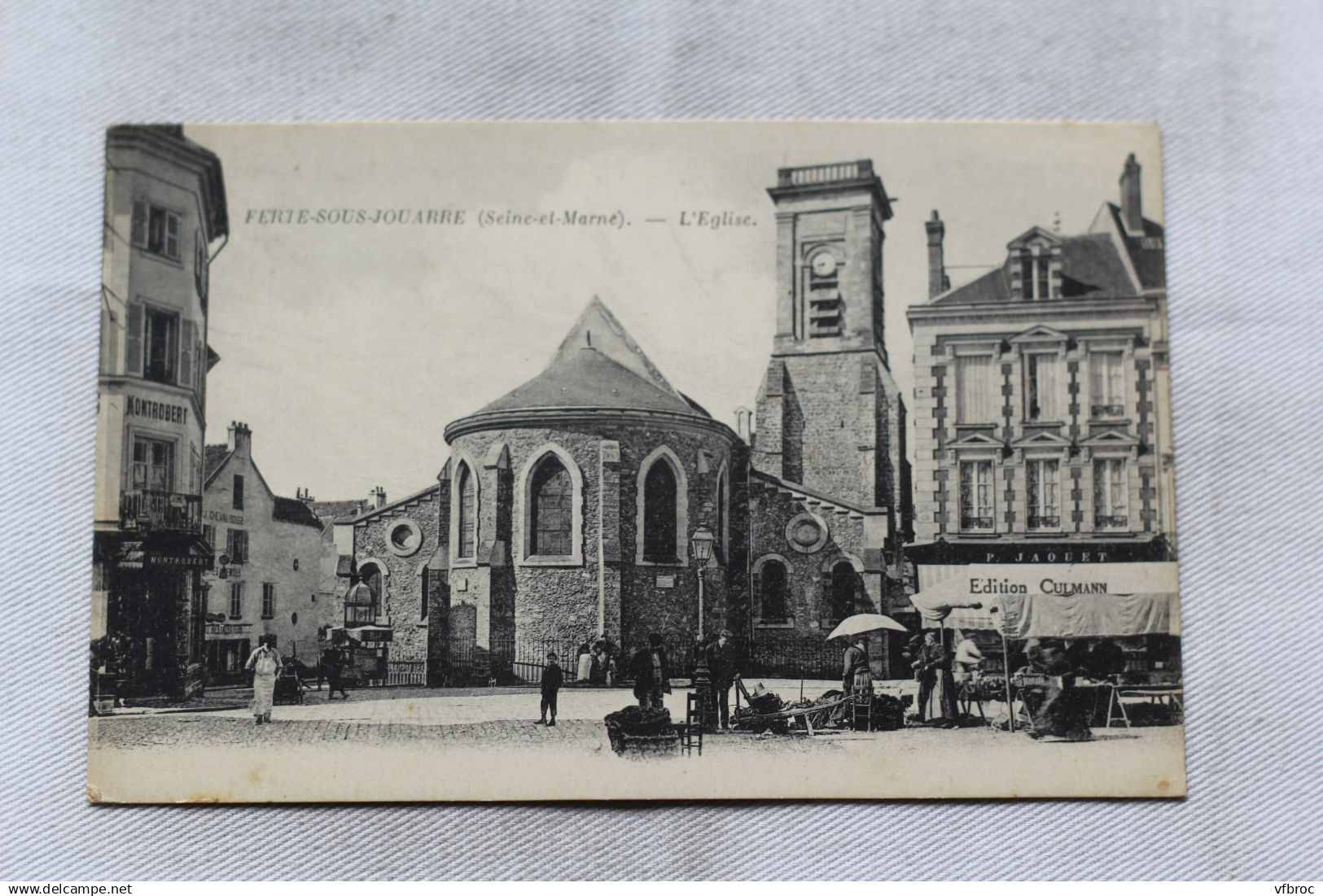 La Ferté sous Jouarre, l'église, Seine et Marne 77