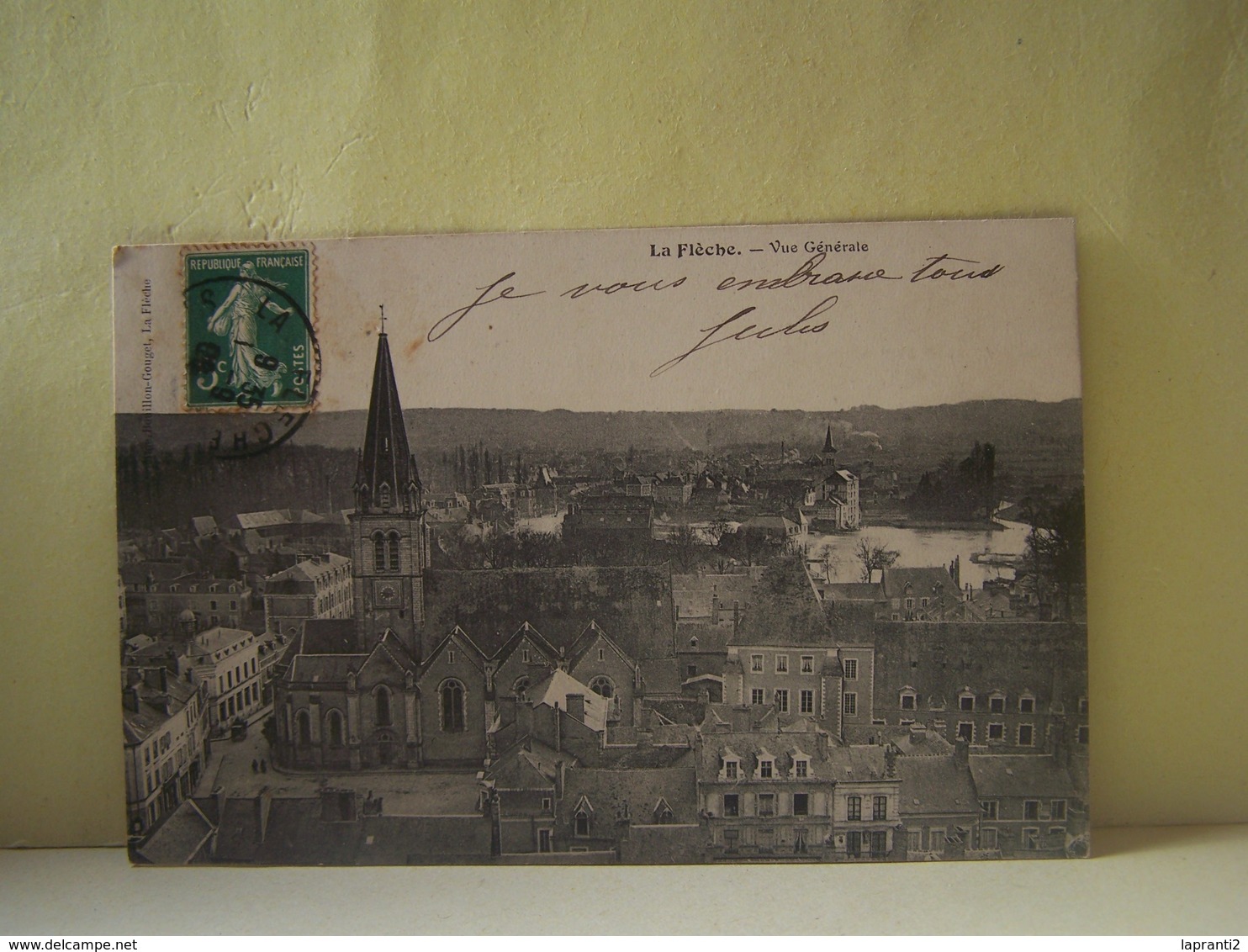 LA FLECHE (SARTHE) VUE GENERALE.