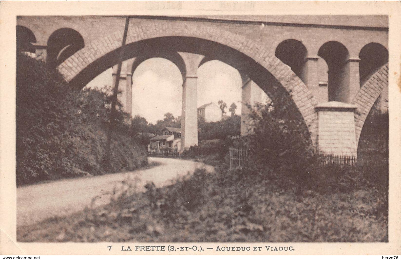 LA FRETTE SUR SEINE  - Aqueduc et viaduc
