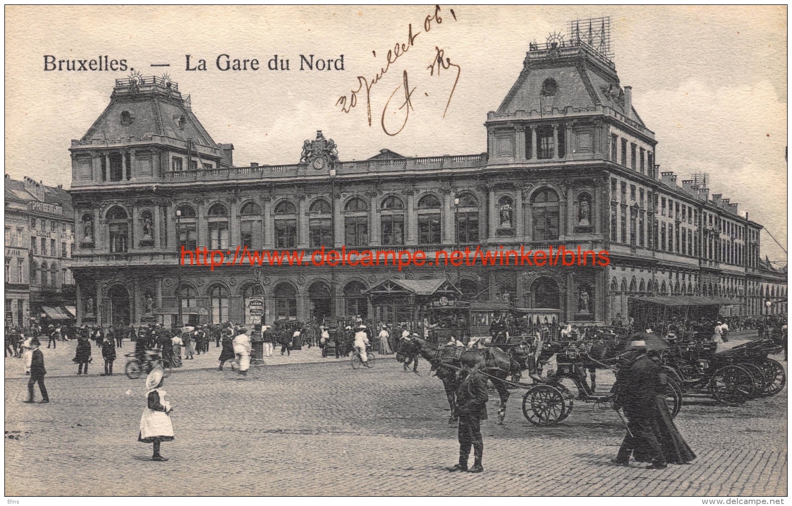 La Gare du Nord - Brussel Bruxelles