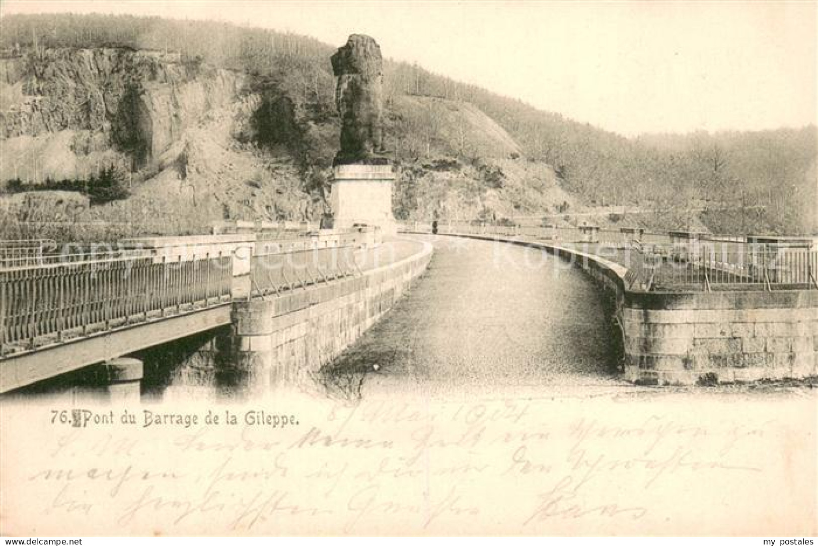 La Gileppe Pont du Barrage de la Gileppe