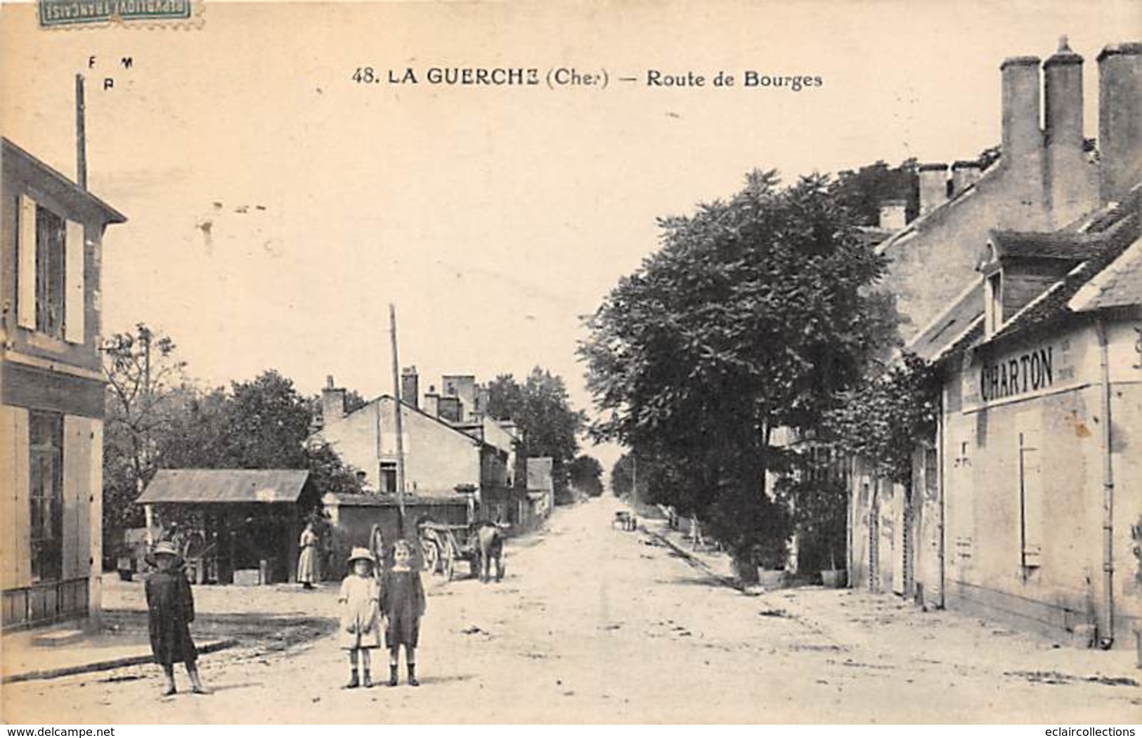La Guerche sur l'Aubois      18     Route de Bourges       ( voir scan)