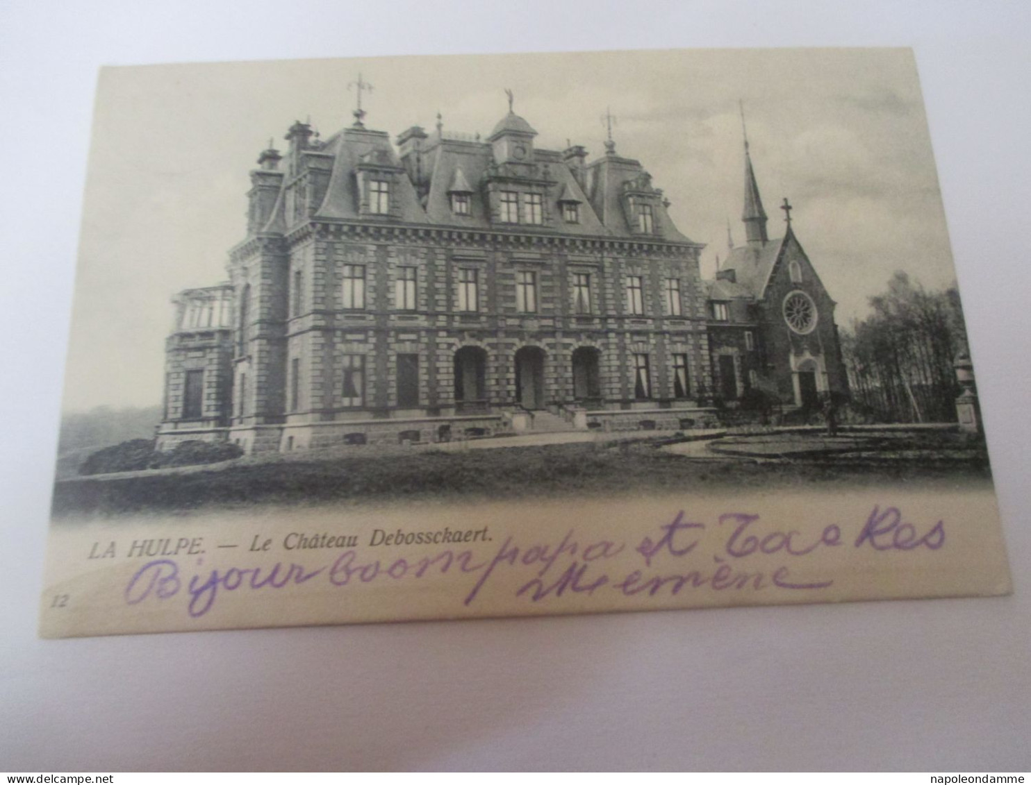 La Hulpe, le Chateau Debosschaert