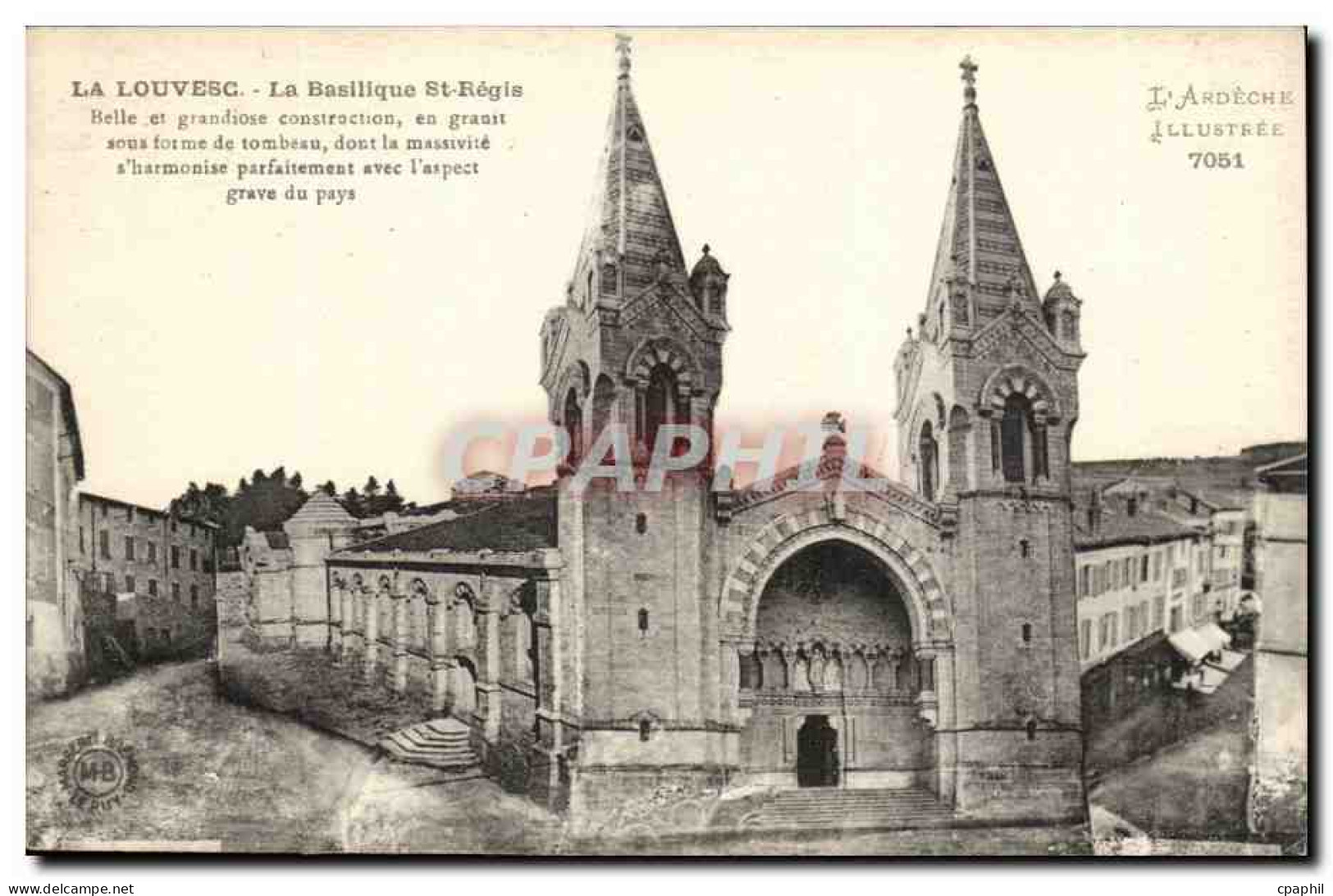 La Louvesc CPA La basilique St Regis