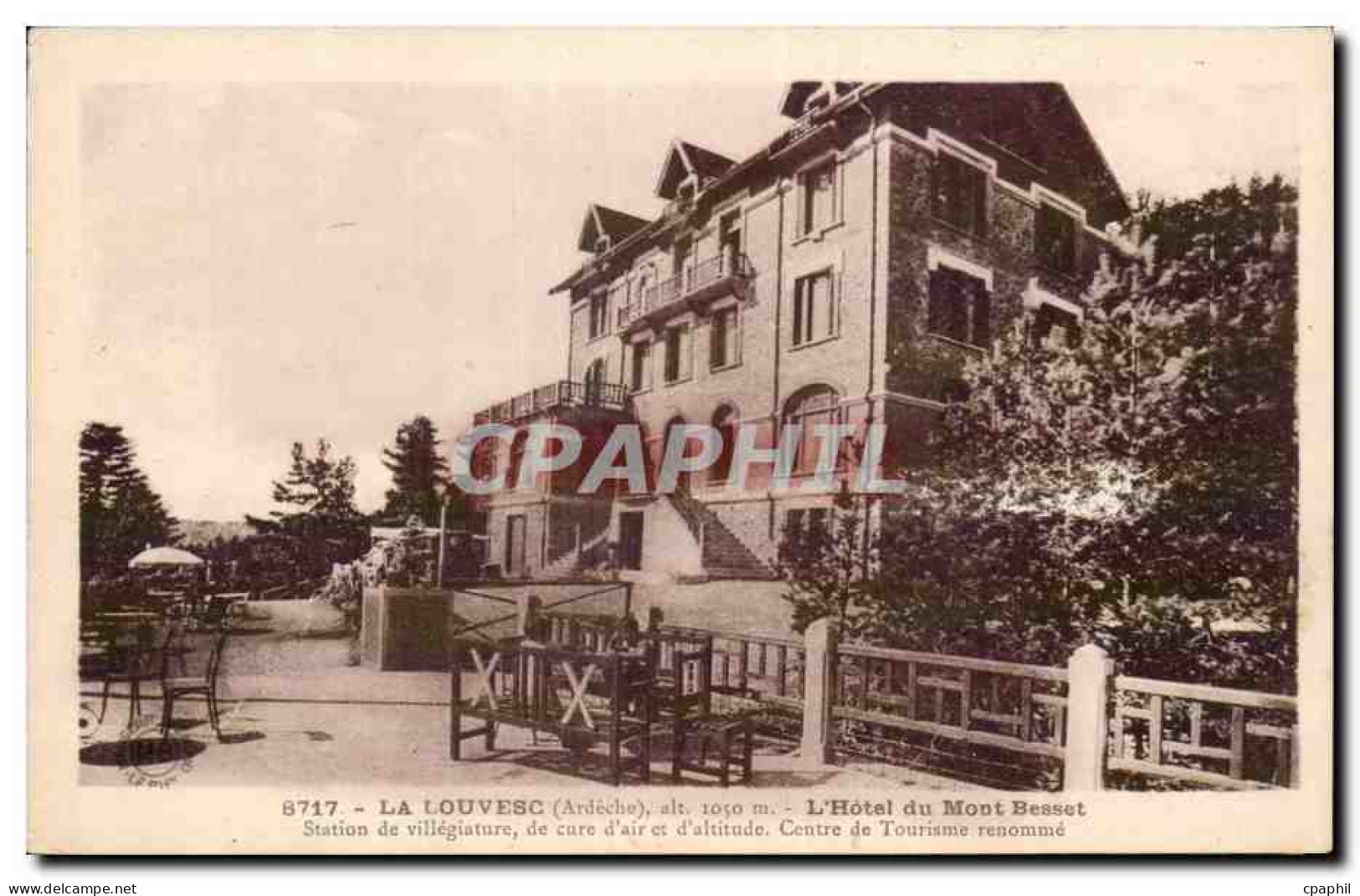 La Louvesc - L'Hotel du Mont Besset - CPA - a¹ir