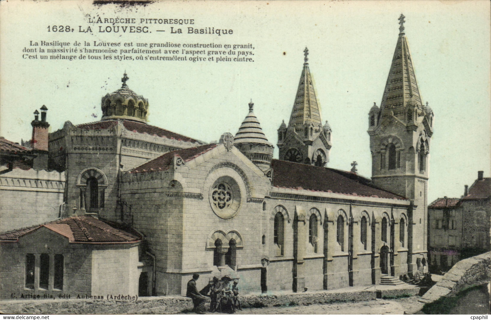 La Louvesc - La Basilique CPA -